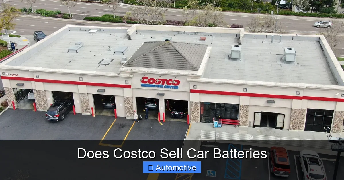Does Costco Sell Car Batteries