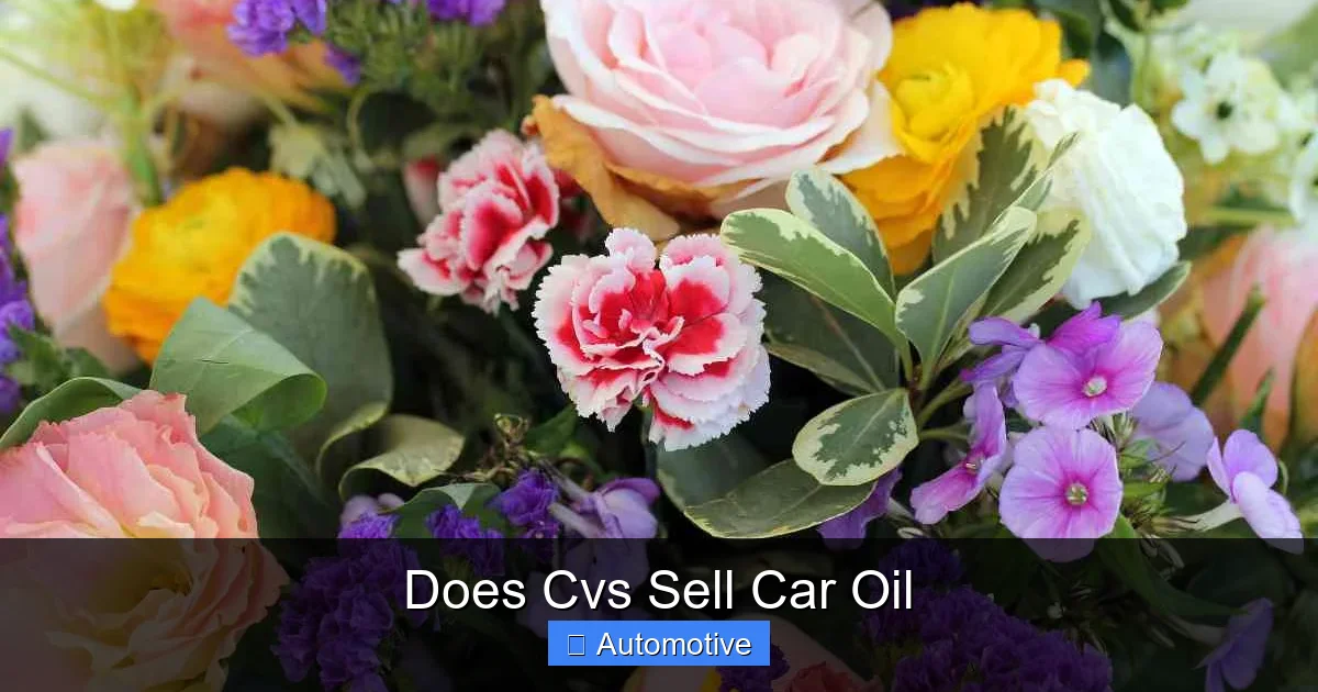Does Cvs Sell Car Oil