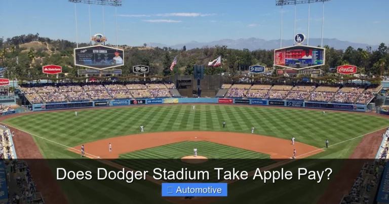 Does Dodger Stadium Take Apple Pay?