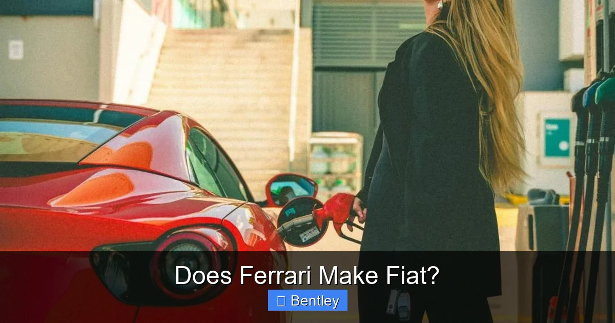 Does Ferrari Make Fiat?