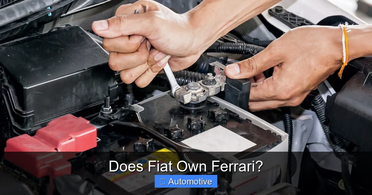Does Fiat Own Ferrari?