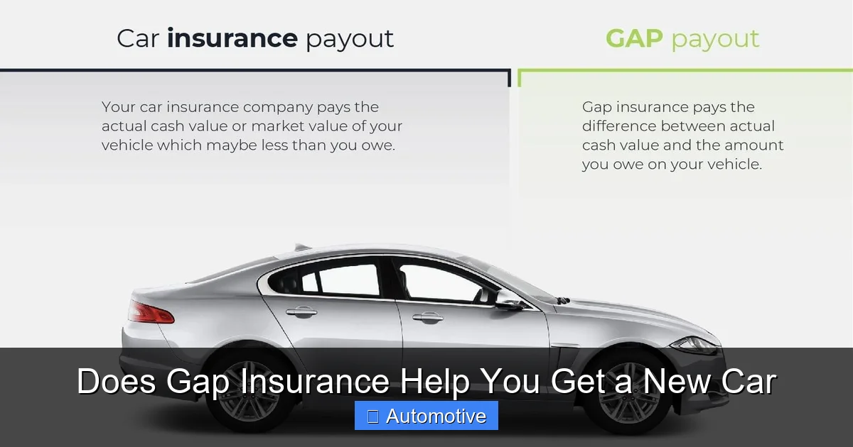 Does Gap Insurance Help You Get a New Car
