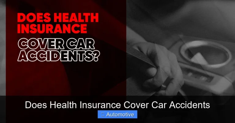 Does Health Insurance Cover Car Accidents