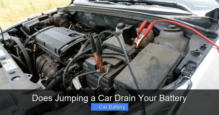 Does Jumping a Car Drain Your Battery