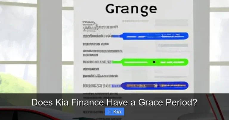 Does Kia Finance Have a Grace Period?