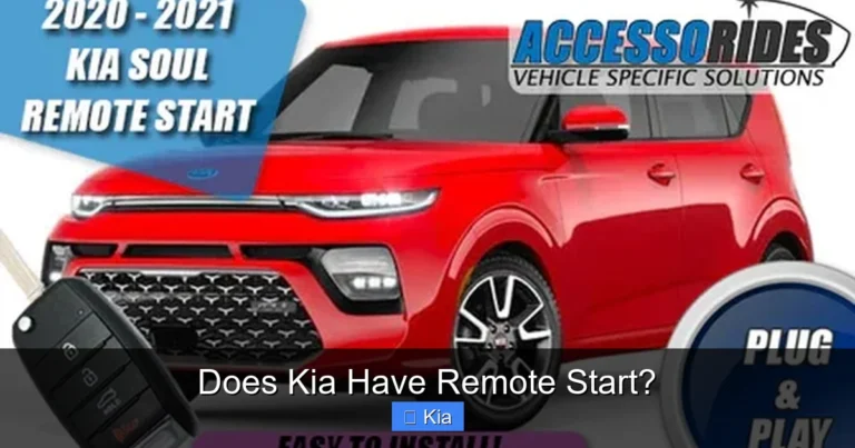 Does Kia Have Remote Start?
