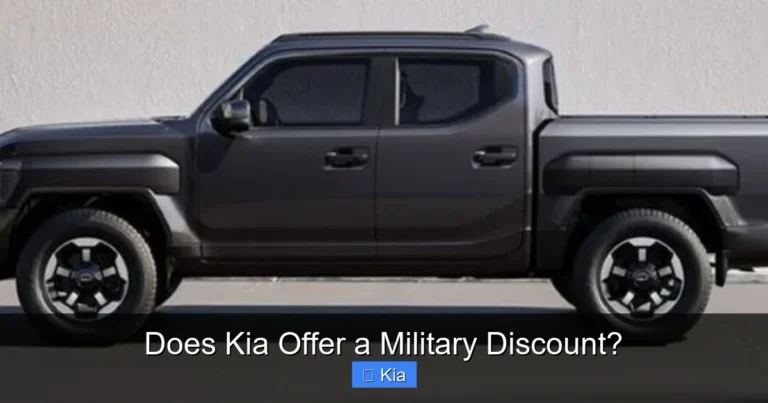 Does Kia Offer a Military Discount?