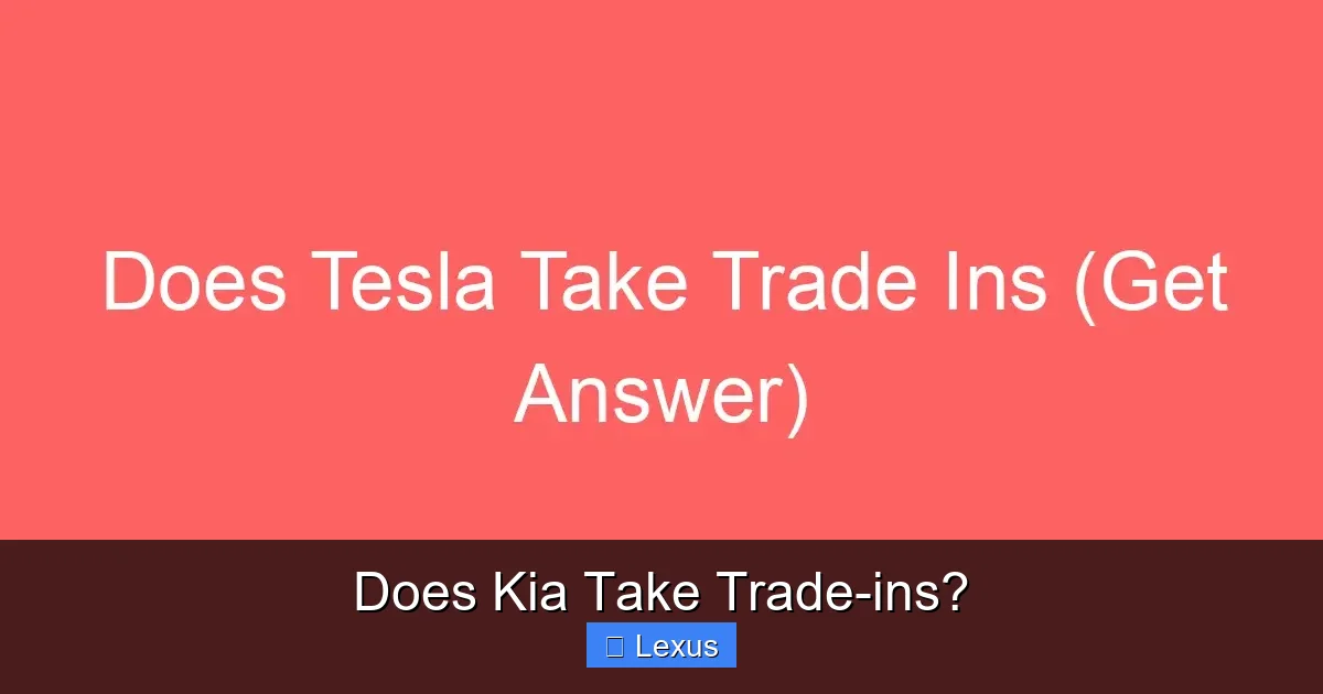 Does Kia Take Trade-ins?