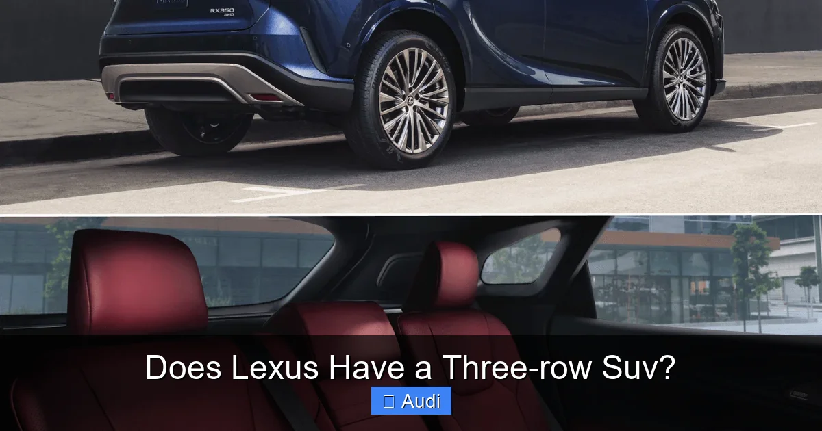 Does Lexus Have a Three-row Suv?