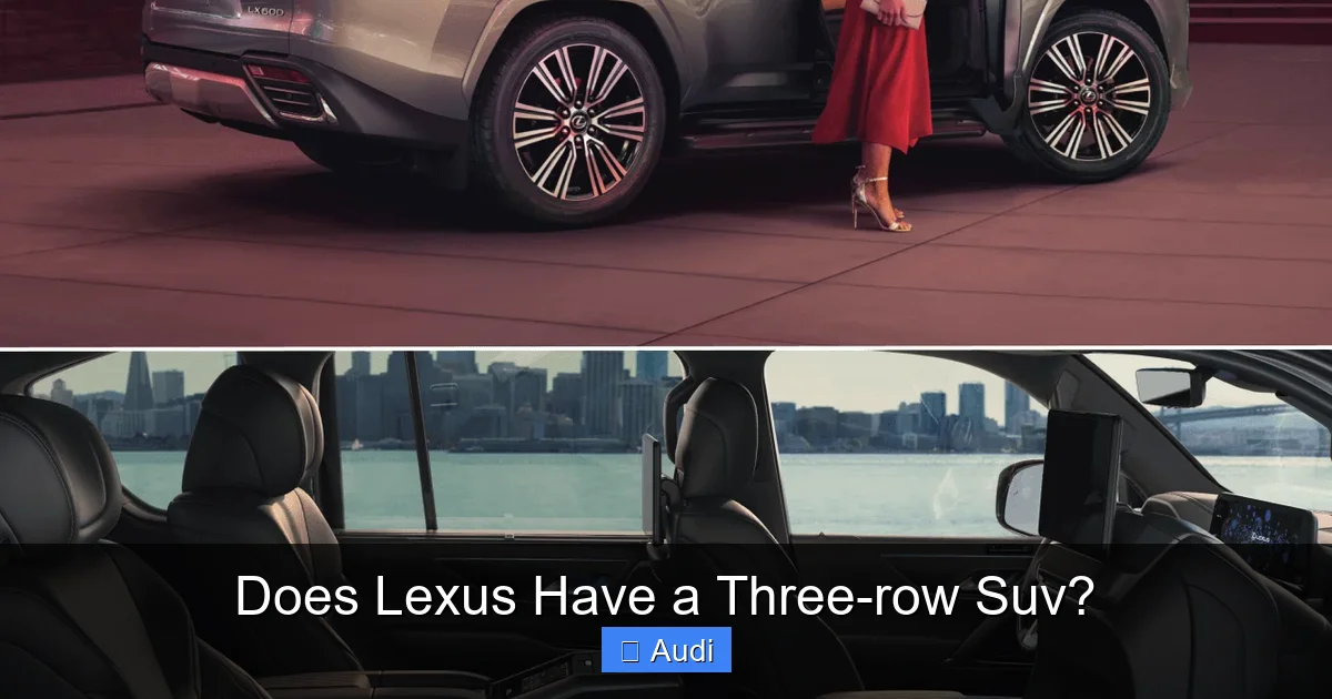 Does Lexus Have a Three-row Suv?