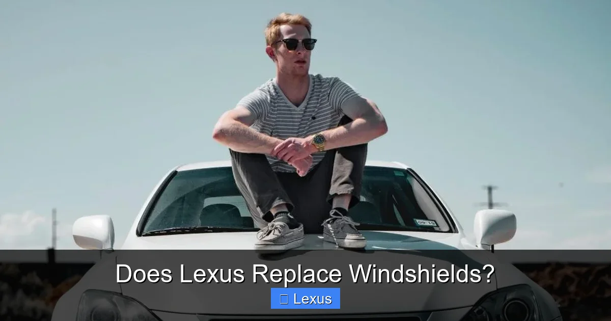Does Lexus Replace Windshields?