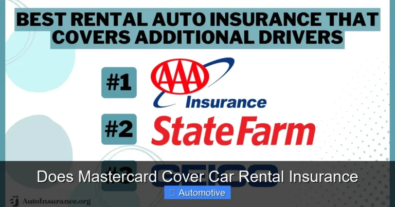 Does Mastercard Cover Car Rental Insurance