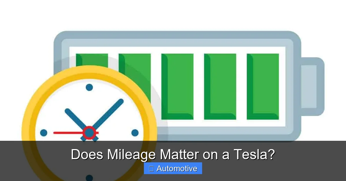 Does Mileage Matter on a Tesla?
