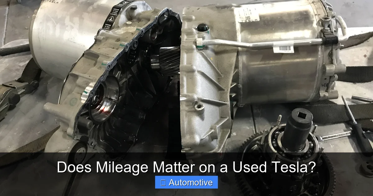 Does Mileage Matter on a Used Tesla?