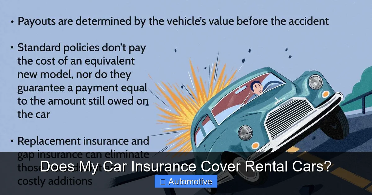 Does My Car Insurance Cover Rental Cars?