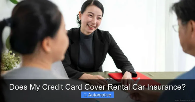 Does My Credit Card Cover Rental Car Insurance?