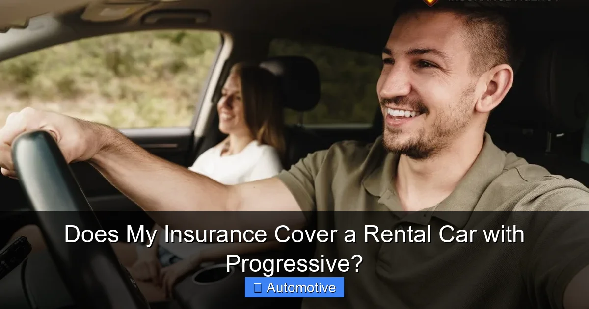 Does My Insurance Cover a Rental Car with Progressive?
