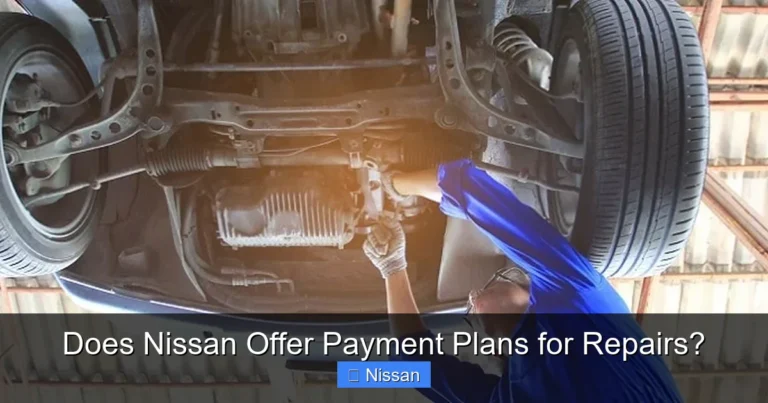 Does Nissan Offer Payment Plans for Repairs?