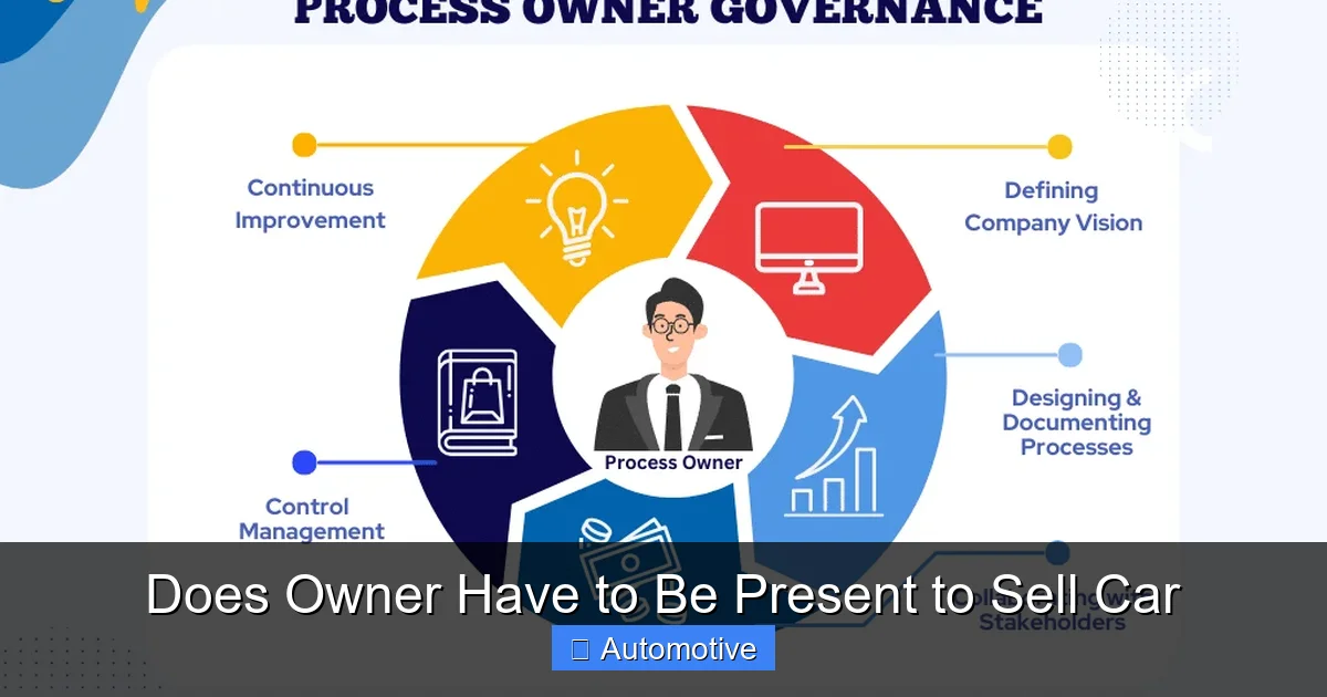 Does Owner Have to Be Present to Sell Car