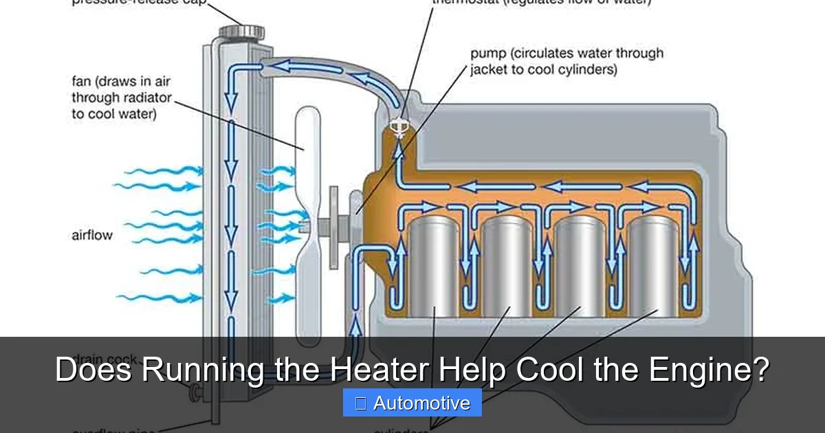 Does Running the Heater Help Cool the Engine?
