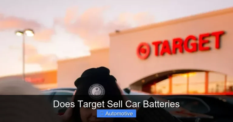 Does Target Sell Car Batteries