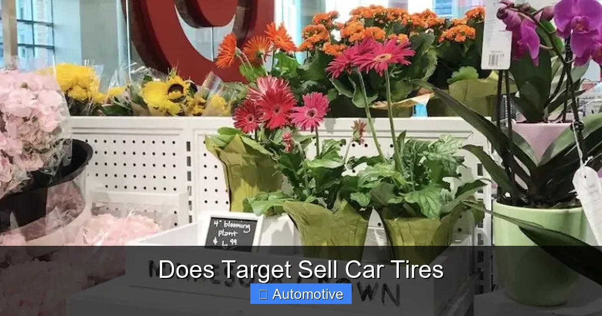 Does Target Sell Car Tires