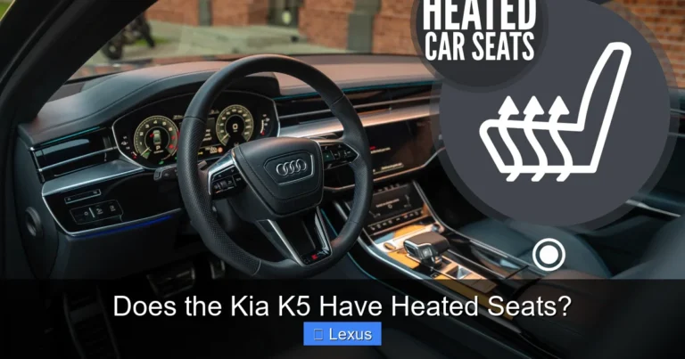 Does the Kia K5 Have Heated Seats?