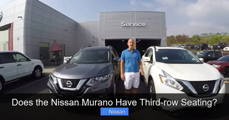 Does the Nissan Murano Have Third-row Seating?
