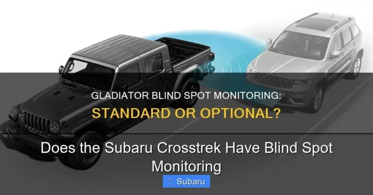 Does the Subaru Crosstrek Have Blind Spot Monitoring