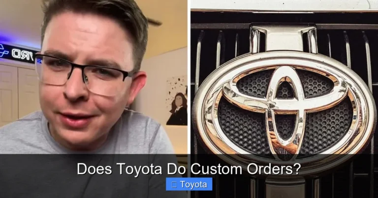 Does Toyota Do Custom Orders?