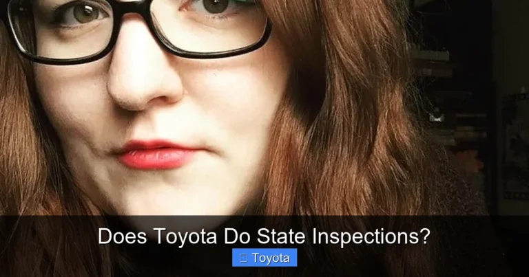 Does Toyota Do State Inspections?