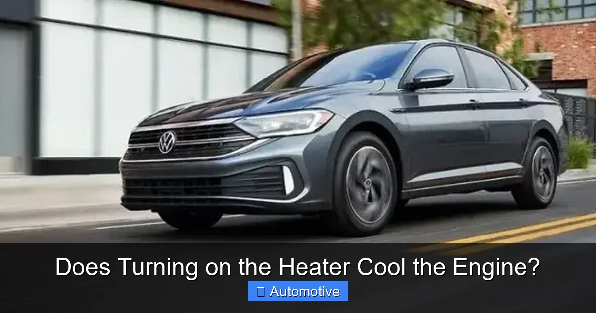 Does Turning on the Heater Cool the Engine?