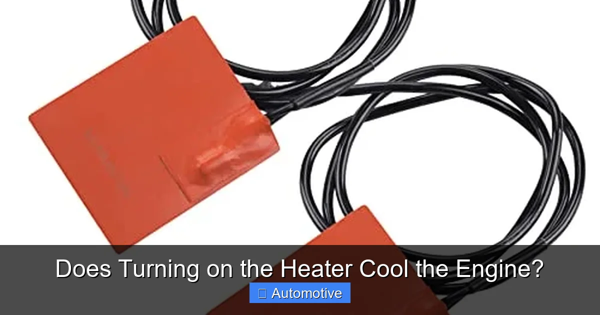 Does Turning on the Heater Cool the Engine?