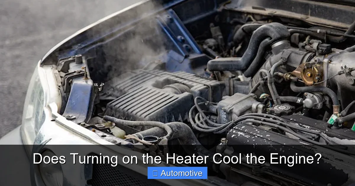 Does Turning on the Heater Cool the Engine?
