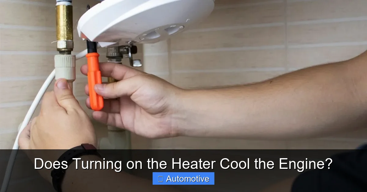 Does Turning on the Heater Cool the Engine?