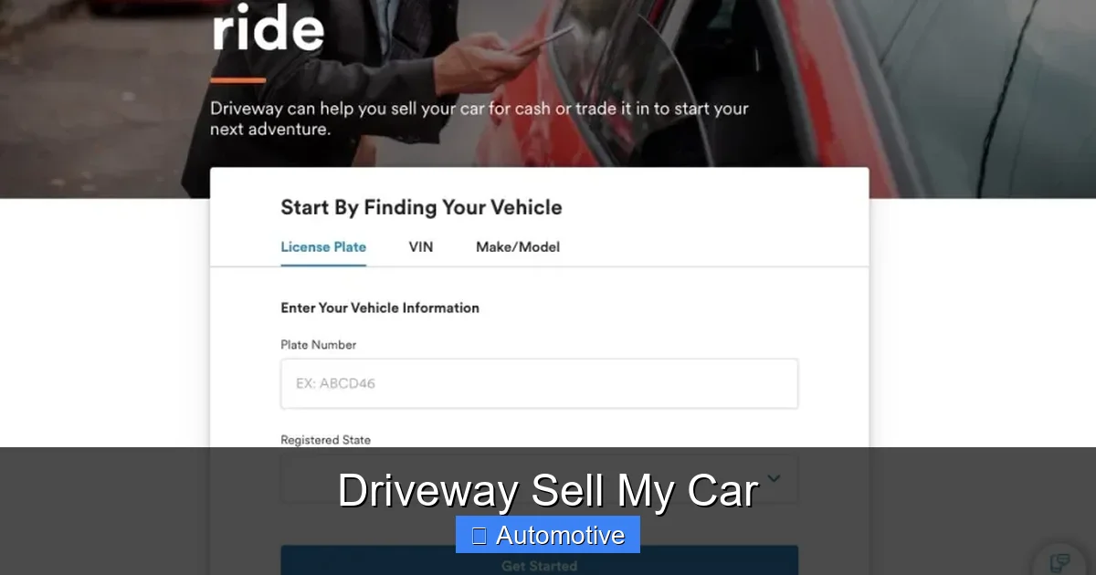 Driveway Sell My Car