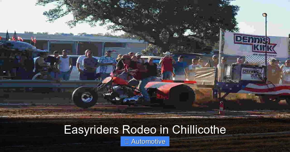 Easyriders Rodeo in Chillicothe