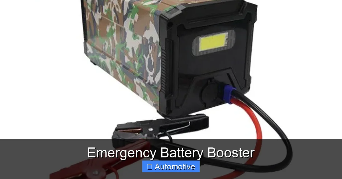 Emergency Battery Booster