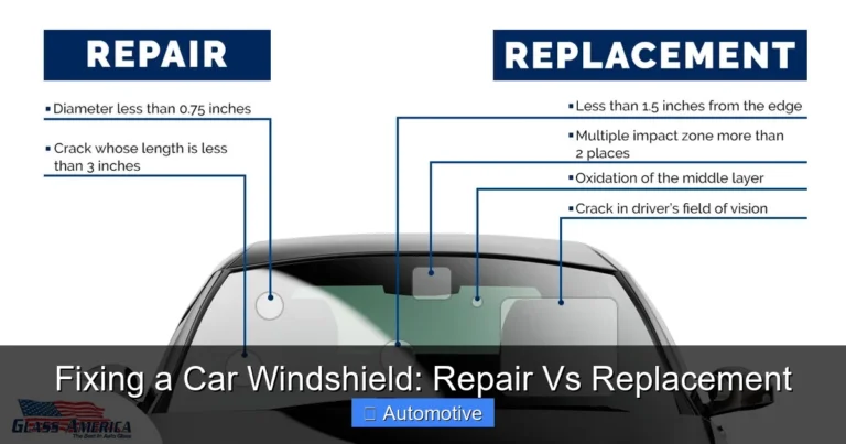 Fixing a Car Windshield: Repair Vs Replacement