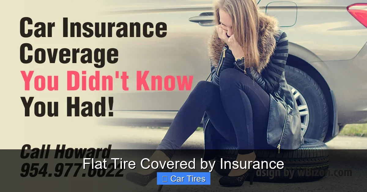 Flat Tire Covered by Insurance