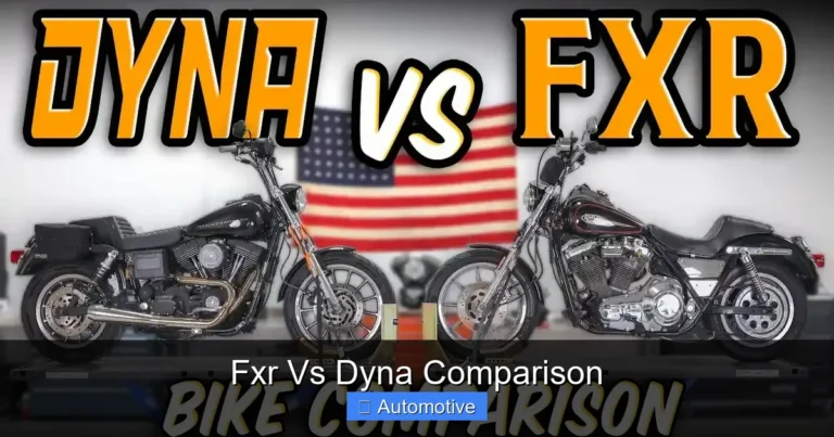 Fxr Vs Dyna Comparison