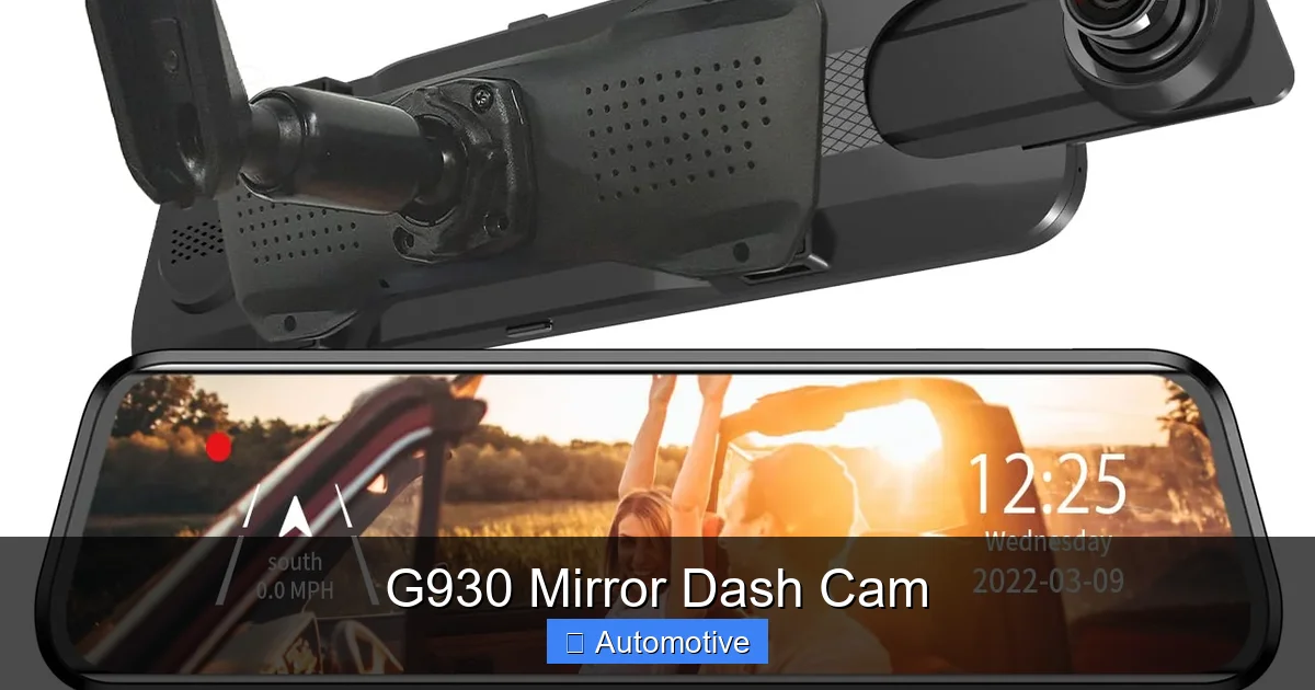 G930 Mirror Dash Cam