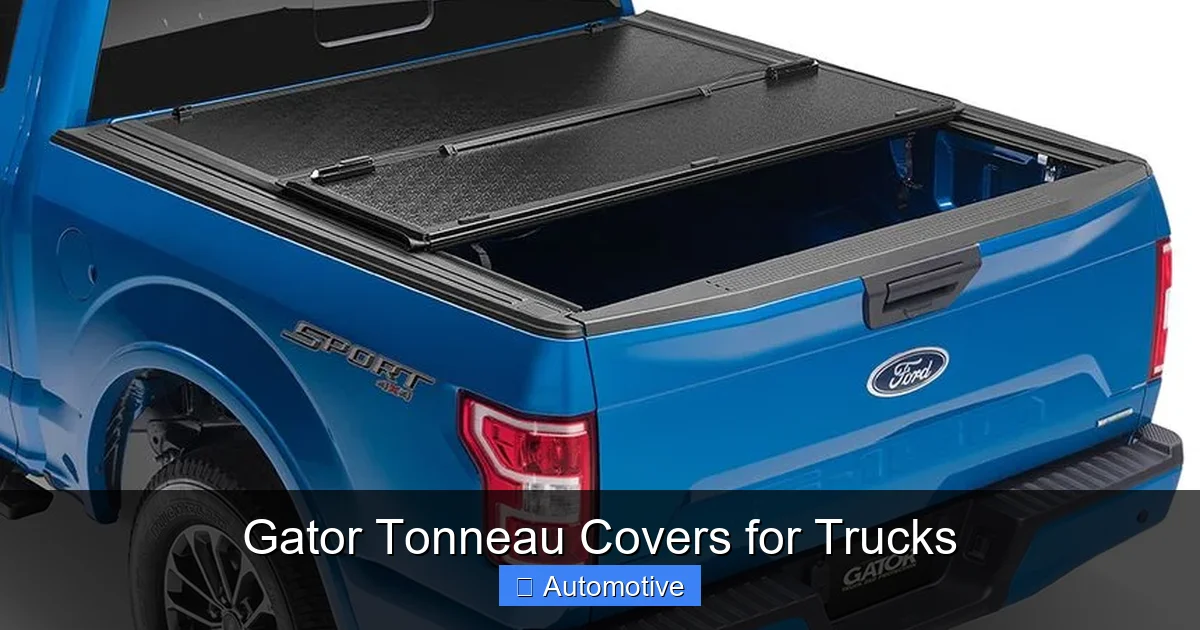 Gator Tonneau Covers for Trucks