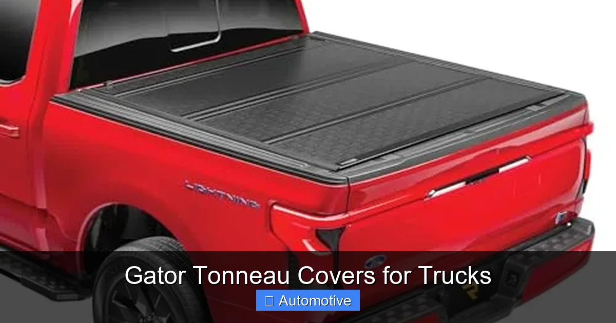Gator Tonneau Covers for Trucks