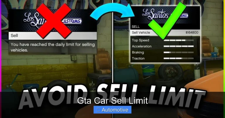 Gta Car Sell Limit