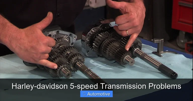 Harley-davidson 5-speed Transmission Problems