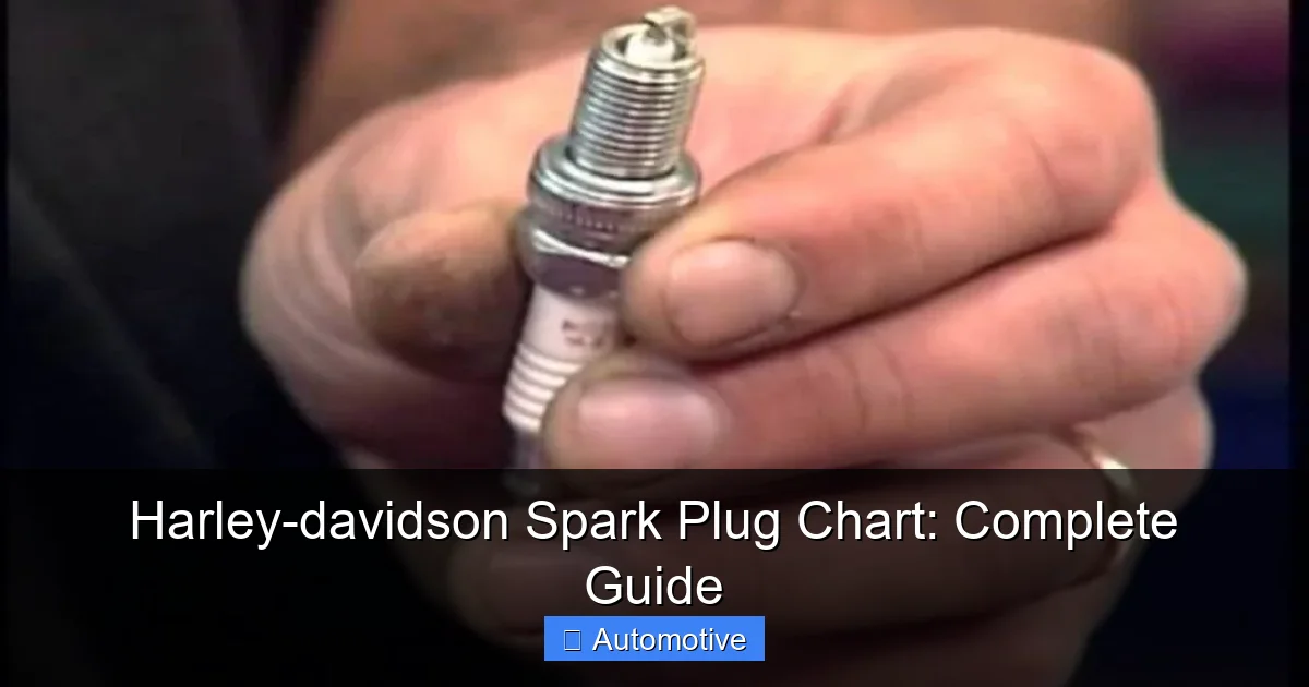 Harley-davidson Spark Plug Chart: Complete Guide