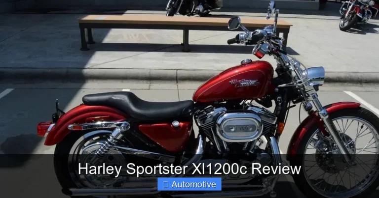 Harley Sportster Xl1200c Review