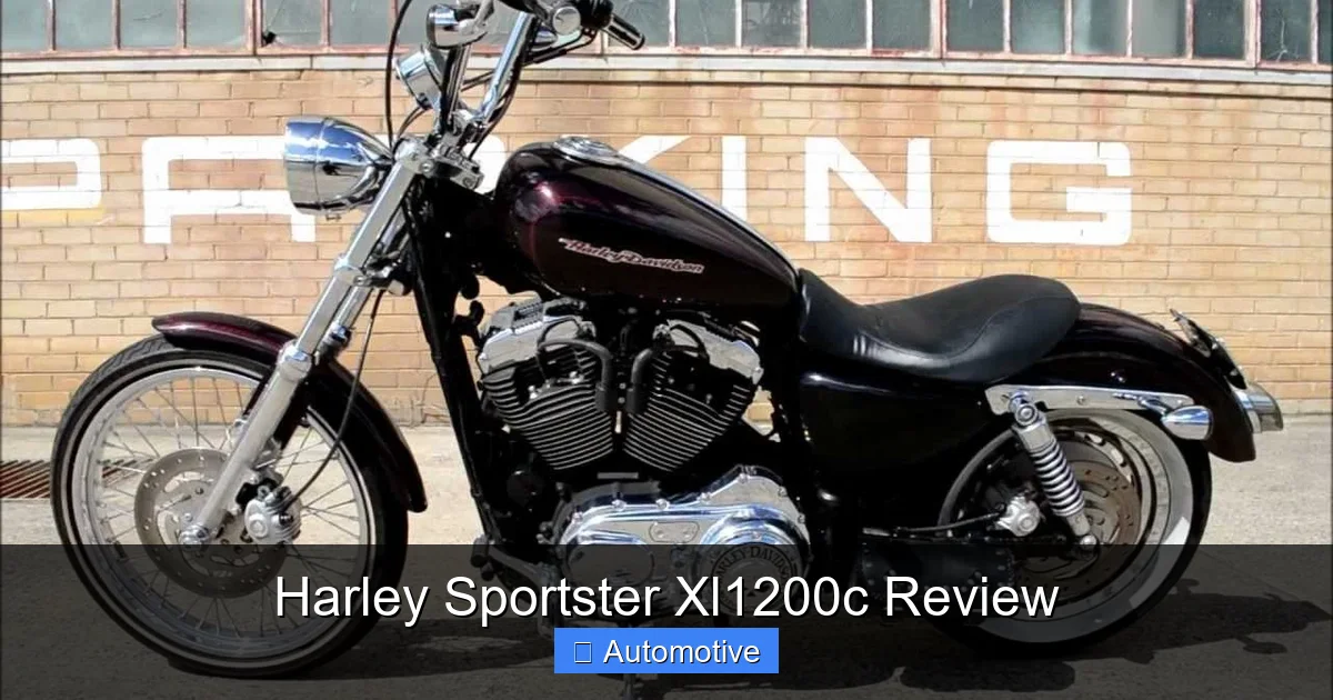 Harley Sportster Xl1200c Review
