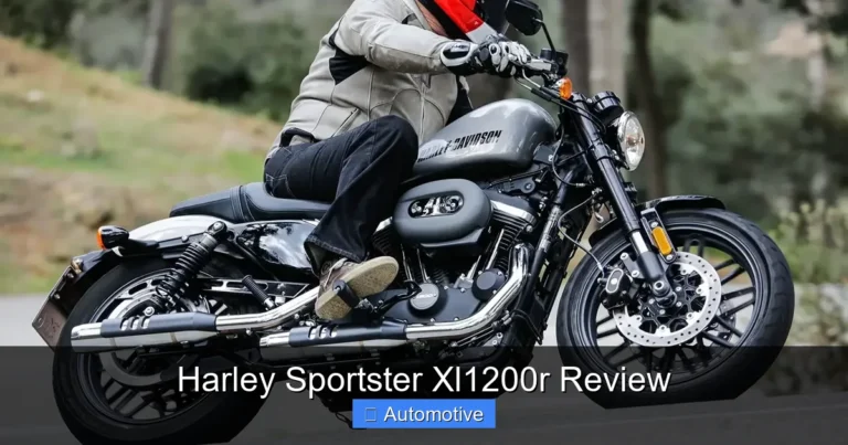Harley Sportster Xl1200r Review